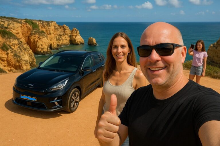 Met de elektrische auto naar de Algarve